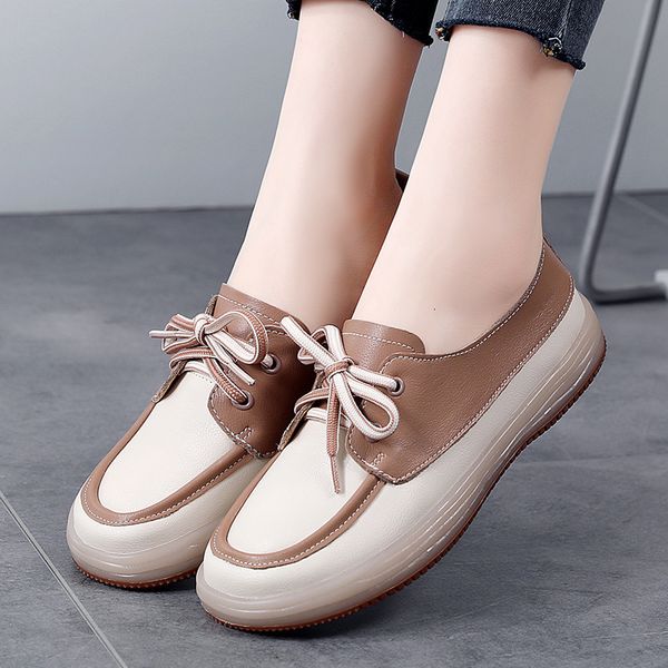 dress shoes fashion women sneakers casual shoe leather patchwork designer loafers laceup flat zapatos mujer wsh4806 230421, Black
dress shoes fashion women sneakers casual shoe leather patchwork designer loafers laceup flat zapatos mujer wsh4806 230421, Black