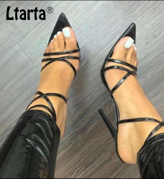 ltarta 2020 black woman sandals pointed fish cross stilettos sharp point toe 115cm high heels zl2225 q12172031398
ltarta 2020 black woman sandals pointed fish cross stilettos sharp point toe 115cm high heels zl2225 q12172031398