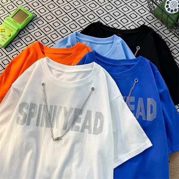 26% off clothing designer quality hip hop street letter diamond short sleeve t-shirt men's ins fashion american couple loose casual top, White;black
26% off clothing designer quality hip hop street letter diamond short sleeve t-shirt men's ins fashion american couple loose casual top, White;black