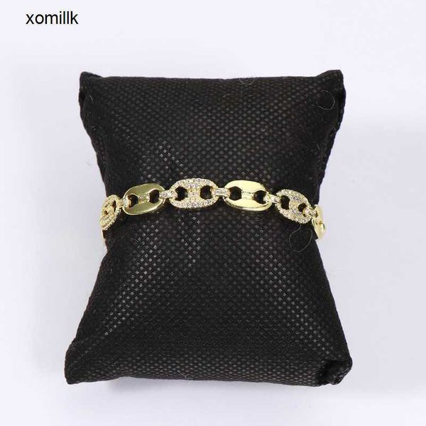 hermm designer bracelet 2023 new bracelet copper plated 18k gold micro inlaid zircon pig nose with independent packaging dls4, Black
hermm designer bracelet 2023 new bracelet copper plated 18k gold micro inlaid zircon pig nose with independent packaging dls4, Black