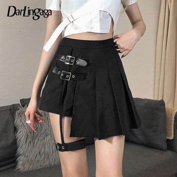 dresses darlingaga asymmetrical punk style black pleated skirt buckle summer high waist skirt women gothic clothes mini skirts party hot, White;black
dresses darlingaga asymmetrical punk style black pleated skirt buckle summer high waist skirt women gothic clothes mini skirts party hot, White;black