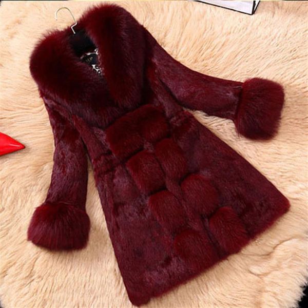 women plus size winter mid-length coats imitation fox fur collar plush sleeves casual fashion leisure street long sleeve outerwear2538, Black
women plus size winter mid-length coats imitation fox fur collar plush sleeves casual fashion leisure street long sleeve outerwear2538, Black