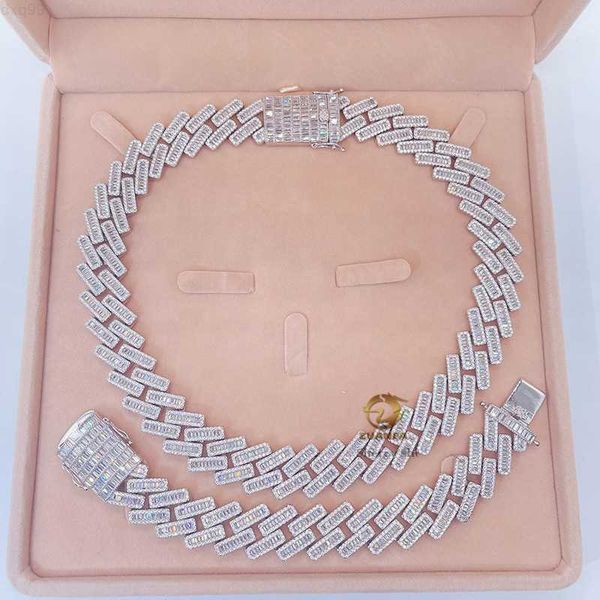 stylish hand setting sterling silver rhodium plated hip hop iced men cuban chain set baguette moissanite cuban
stylish hand setting sterling silver rhodium plated hip hop iced men cuban chain set baguette moissanite cuban