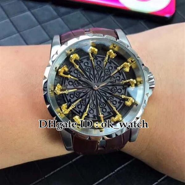 new watch excalibur 45 rddbex0495 knights of the round table men's automatic watch brown leather strap gents bes266k, Slivery;brown
new watch excalibur 45 rddbex0495 knights of the round table men's automatic watch brown leather strap gents bes266k, Slivery;brown