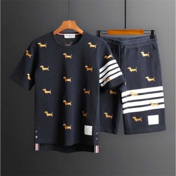 26% off trendy summer puppy print color tb short sleeved casual sports set and wo couples pants t-shirt for men, Gray
26% off trendy summer puppy print color tb short sleeved casual sports set and wo couples pants t-shirt for men, Gray