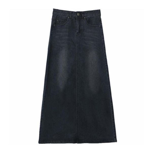 capris casual jean skirts women's denim skirt 2022 summer loose high waist floorlength denim maxi long skirt for women, Black;white
capris casual jean skirts women's denim skirt 2022 summer loose high waist floorlength denim maxi long skirt for women, Black;white