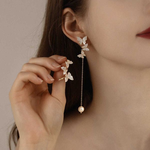charm new super fairy butterfly drop earrings long tassel sweet earrings trend asymmetrical exquisite ear bone clip aa230421, Golden
charm new super fairy butterfly drop earrings long tassel sweet earrings trend asymmetrical exquisite ear bone clip aa230421, Golden