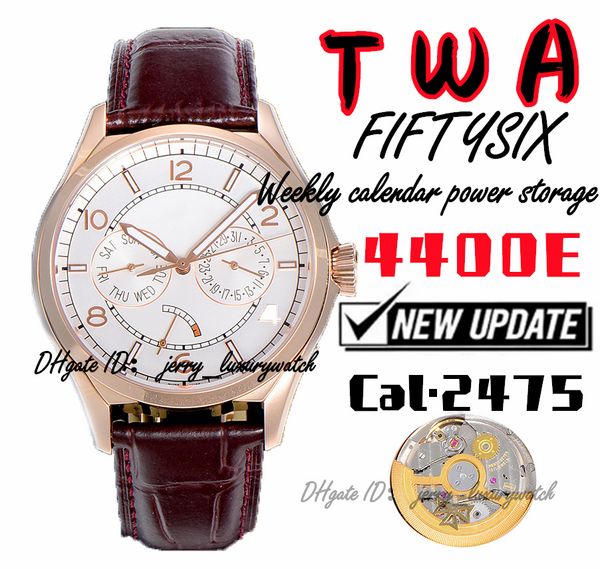 twa luxury men's watch fiftysix 4400e week calendar power storage series, 40mm, 2475 custom kinetic energy automatic machinery,gold, Slivery;brown
twa luxury men's watch fiftysix 4400e week calendar power storage series, 40mm, 2475 custom kinetic energy automatic machinery,gold, Slivery;brown