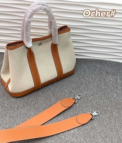 designer herbag garden party evening h layer cowhide with linen canvas garden wide shoulder strap real leather tote portable women's ba
designer herbag garden party evening h layer cowhide with linen canvas garden wide shoulder strap real leather tote portable women's ba