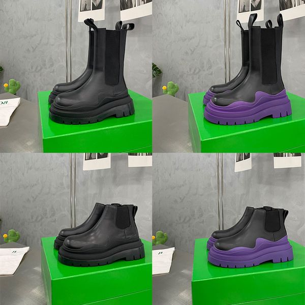 2023 men designer boots tire leather women half ankle boots mens fashion wave red clear colored rubber outsole elastic webbing outdoor boot, Black
2023 men designer boots tire leather women half ankle boots mens fashion wave red clear colored rubber outsole elastic webbing outdoor boot, Black