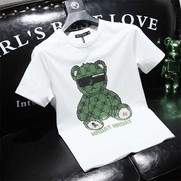 36% off cotton short sleeve t-shirt for men new men's ins cartoon loose round neck casual personalized fashion summer, White;black
36% off cotton short sleeve t-shirt for men new men's ins cartoon loose round neck casual personalized fashion summer, White;black