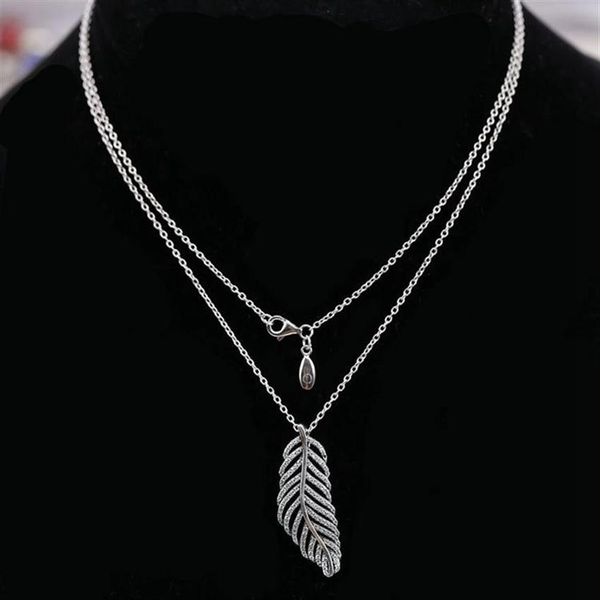 glitter feather necklace 925 sterling silver for pandora jewelry fashion elegant ladies necklace with original box289260a
glitter feather necklace 925 sterling silver for pandora jewelry fashion elegant ladies necklace with original box289260a