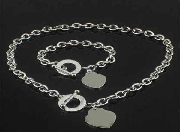 fashion designer women necklace bracelet classic heart set 18k gold chains for lady womens party wedding lovers gift jewelry with 5966106, Silver
fashion designer women necklace bracelet classic heart set 18k gold chains for lady womens party wedding lovers gift jewelry with 5966106, Silver
