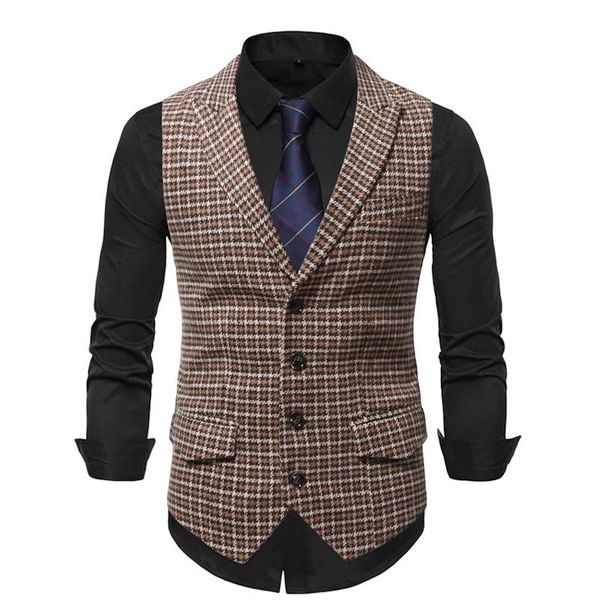 blazers 2022 autumn and winter new men's single breasted grid trimmer business casual mens vest, White;black
blazers 2022 autumn and winter new men's single breasted grid trimmer business casual mens vest, White;black