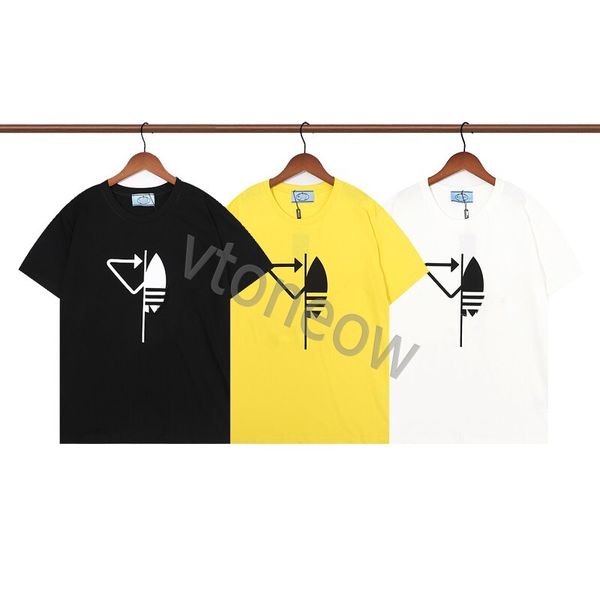 fashion white black t shirt brand designer cotton short sleeves couples of luxury pradew mens t-shirt casual summer tee women tshirts
fashion white black t shirt brand designer cotton short sleeves couples of luxury pradew mens t-shirt casual summer tee women tshirts