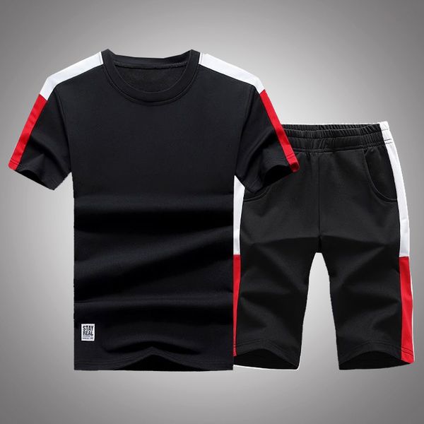men's tracksuits leisure brand mens set tracksuit sportswear male sweatsuit short sleeves t shirt two piece set mens track suits summer, Gray
men's tracksuits leisure brand mens set tracksuit sportswear male sweatsuit short sleeves t shirt two piece set mens track suits summer, Gray