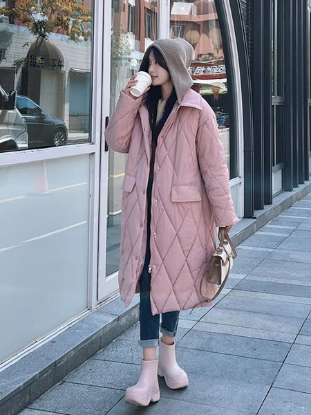 leather winter new pink coat warm hoodie parka coat women casual solid female button zipper pocket oversize long jacket outwear, Black
leather winter new pink coat warm hoodie parka coat women casual solid female button zipper pocket oversize long jacket outwear, Black