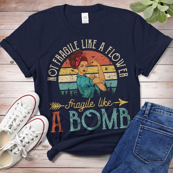 t-shirt not fragile like a flower friagile like a bomb women t shirt feminism graphic tshirt causal girl power women rights dropshipping, White
t-shirt not fragile like a flower friagile like a bomb women t shirt feminism graphic tshirt causal girl power women rights dropshipping, White