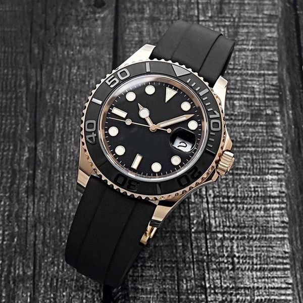luxury men's watch yacht style 40mm wristwatch black dial automatic mechanical watches sapphire glass classic folding strap s328w, Slivery;brown
luxury men's watch yacht style 40mm wristwatch black dial automatic mechanical watches sapphire glass classic folding strap s328w, Slivery;brown