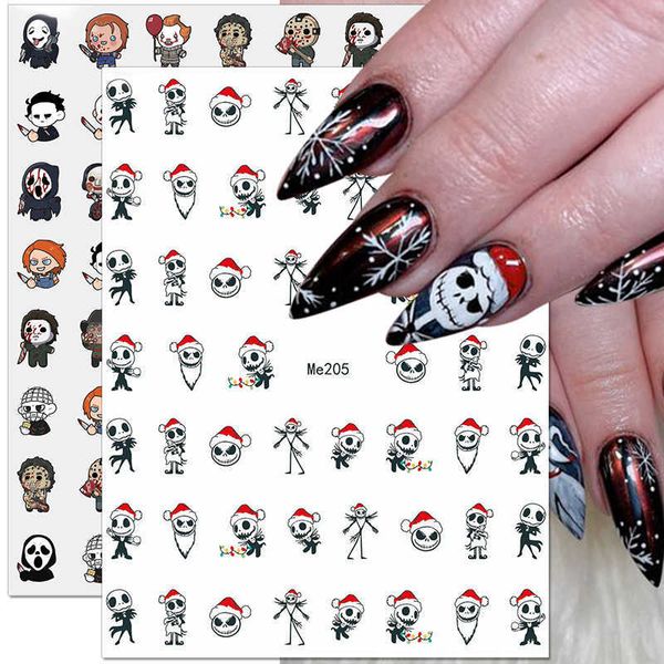 stickers decals 1 sheet halloween series nail stickers clown pumpkin lantern skeleton spider vampire nail decals sliders decorations accesso, Black
stickers decals 1 sheet halloween series nail stickers clown pumpkin lantern skeleton spider vampire nail decals sliders decorations accesso, Black