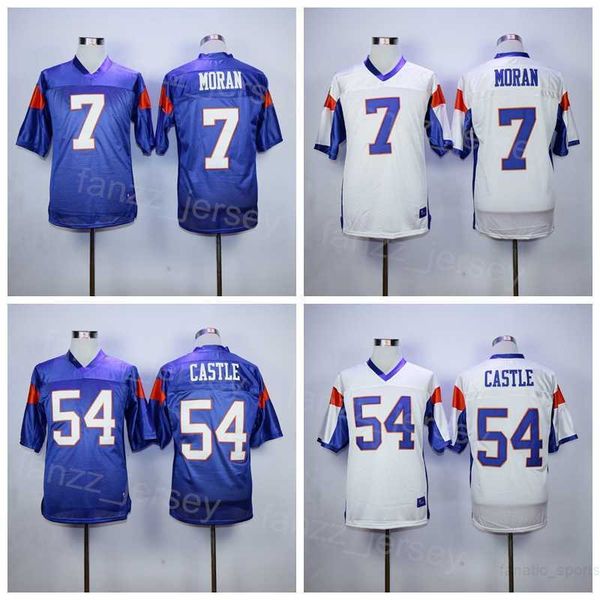 football movie 7 alex moran jersey blue mountain state 54 thad castle purple white team color college breathable stitched and embroidery pur, Black
football movie 7 alex moran jersey blue mountain state 54 thad castle purple white team color college breathable stitched and embroidery pur, Black