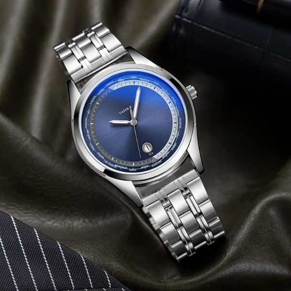 yazole 2020 sell business men watch luminous hands calendar function waterproof quartz wristwatch gifts relogio masculin 516201m, Slivery;brown
yazole 2020 sell business men watch luminous hands calendar function waterproof quartz wristwatch gifts relogio masculin 516201m, Slivery;brown
