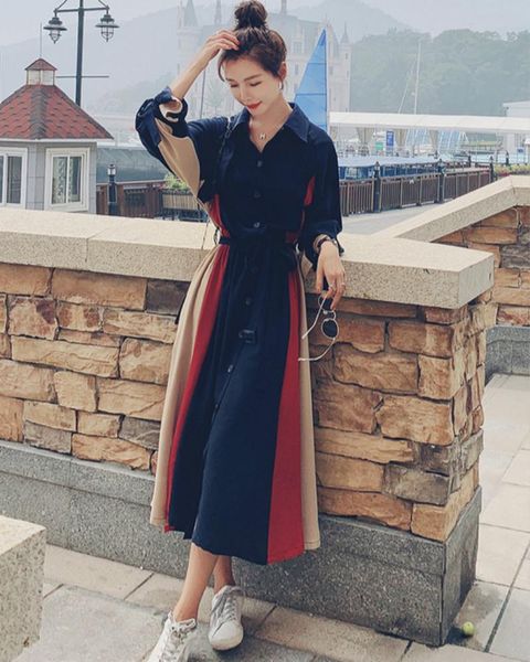 dresses fy226 2020 spring summer autumn new woman lady fashion casual women dress female party dress longuette long sleeve dress, Black;gray
dresses fy226 2020 spring summer autumn new woman lady fashion casual women dress female party dress longuette long sleeve dress, Black;gray