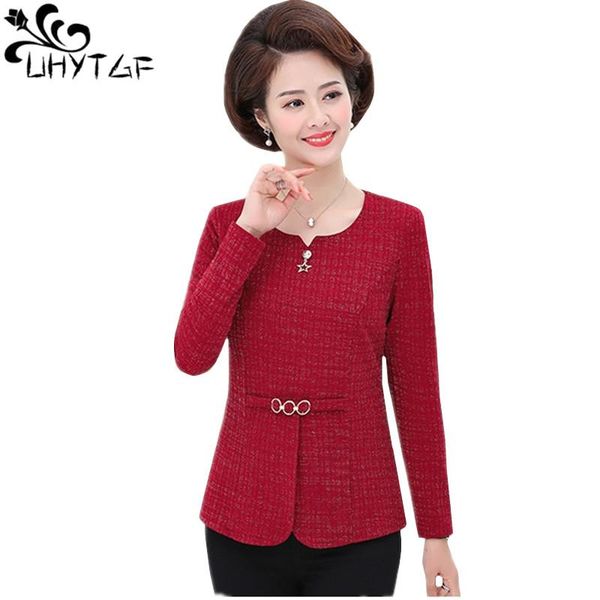 t-shirt uhytgf womens spring tshirt fashion long sleeves pullover elegant mom female o neck loose big size tshirt woman cloth 908, White
t-shirt uhytgf womens spring tshirt fashion long sleeves pullover elegant mom female o neck loose big size tshirt woman cloth 908, White