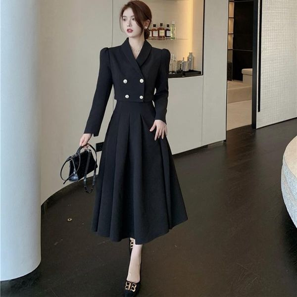 dress office ol 2piece set women 2021 autumn french elegant sweet wind outfits double breasted blazer+midi swing skirt, White
dress office ol 2piece set women 2021 autumn french elegant sweet wind outfits double breasted blazer+midi swing skirt, White