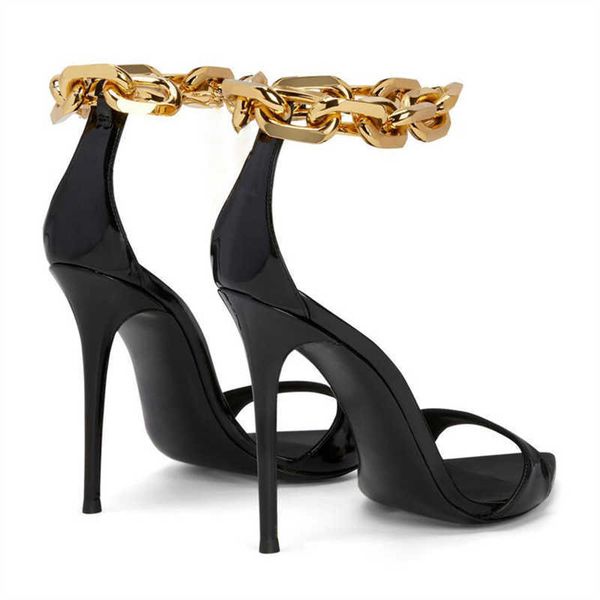 nxy sandals women's summer high heels dance shoes metal decoration chain stiletto n band peep toe women new 230406, Black
nxy sandals women's summer high heels dance shoes metal decoration chain stiletto n band peep toe women new 230406, Black