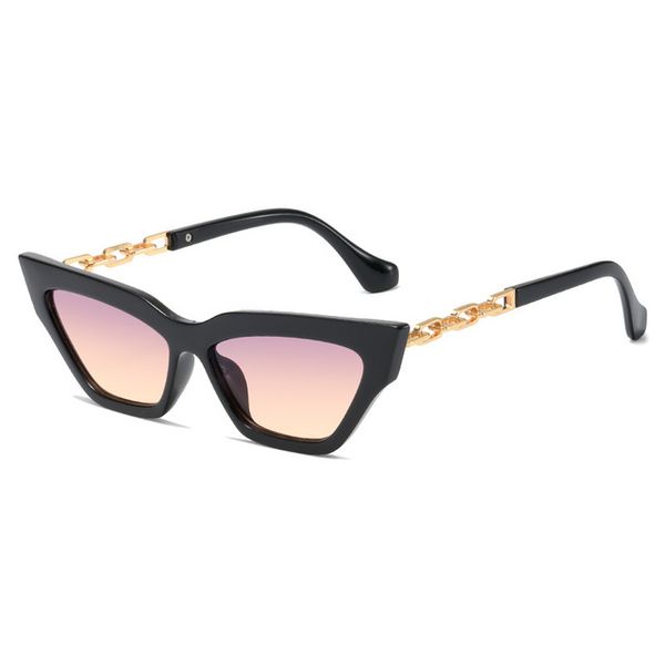 olick fashion cat eye jelly green purple sunglasses women retro chain decoration shades uv400 trending men gradient sun glasses, White;black
olick fashion cat eye jelly green purple sunglasses women retro chain decoration shades uv400 trending men gradient sun glasses, White;black