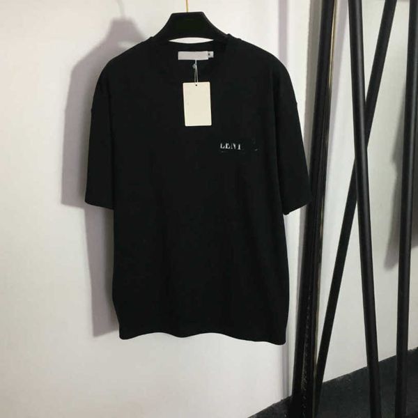 23ss tee womens t-shirt womens designer clothing round neck pure cotton simple small letter print loose all-match short sleeve t-shirt women, White
23ss tee womens t-shirt womens designer clothing round neck pure cotton simple small letter print loose all-match short sleeve t-shirt women, White