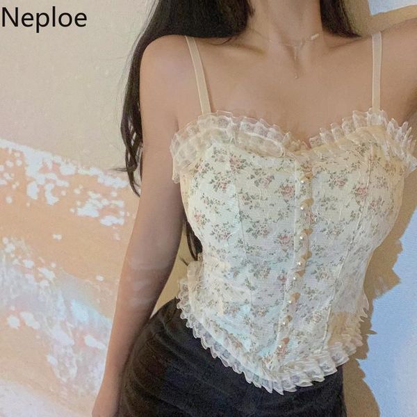 tanks neploe blouse tank women chic patchwork lace floral sling vest slim fit backless camis korean fashion temperament tees, Black;white
tanks neploe blouse tank women chic patchwork lace floral sling vest slim fit backless camis korean fashion temperament tees, Black;white