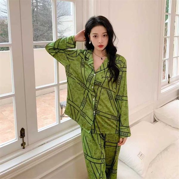 26% off clothing designer quality early autumn new long sleeved pants women's fashion temperament ice and snow silk set pajamas can go
26% off clothing designer quality early autumn new long sleeved pants women's fashion temperament ice and snow silk set pajamas can go