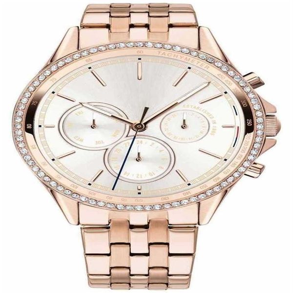 multi-function quartz watch tom1781976 1781977 1781978 diamond studded women's watch304l, Slivery;brown
multi-function quartz watch tom1781976 1781977 1781978 diamond studded women's watch304l, Slivery;brown