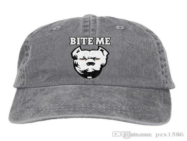 pzx baseball cap for men and women bite me pitbull mens cotton adjustable jeans cap hat optional2867240, Blue;gray
pzx baseball cap for men and women bite me pitbull mens cotton adjustable jeans cap hat optional2867240, Blue;gray