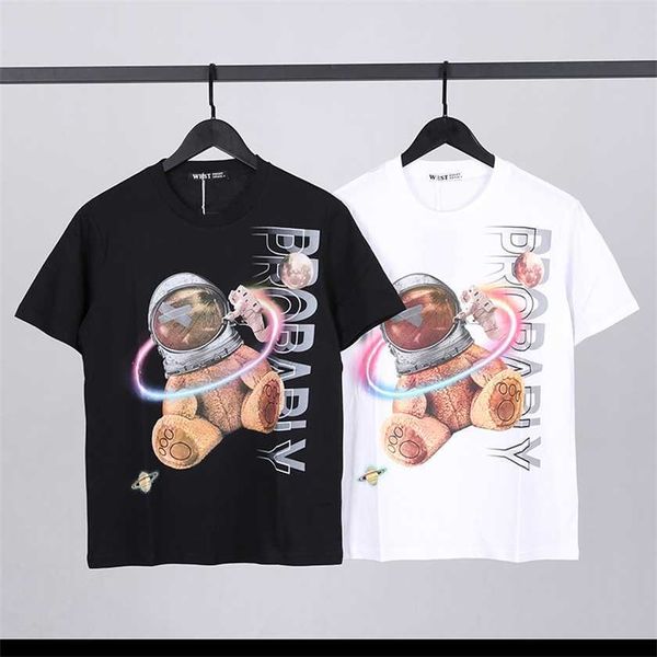 26% off summer street trendy cartoon space planet astronaut short sleeved men and women's couple loose t-shirt, White;black
26% off summer street trendy cartoon space planet astronaut short sleeved men and women's couple loose t-shirt, White;black