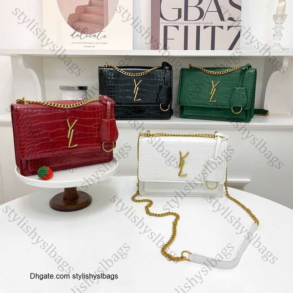 designer bag women's new leather fashion trend shoulder bag crocodile pattern everything matching crossbody bag ladies goldern chain cr
designer bag women's new leather fashion trend shoulder bag crocodile pattern everything matching crossbody bag ladies goldern chain cr