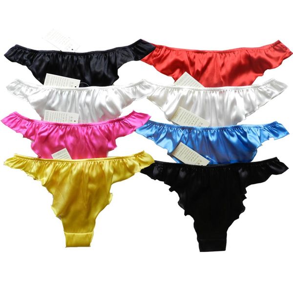 5pcs women's pure silk thong briefs sizes l xl xxl326o, Black;white
5pcs women's pure silk thong briefs sizes l xl xxl326o, Black;white