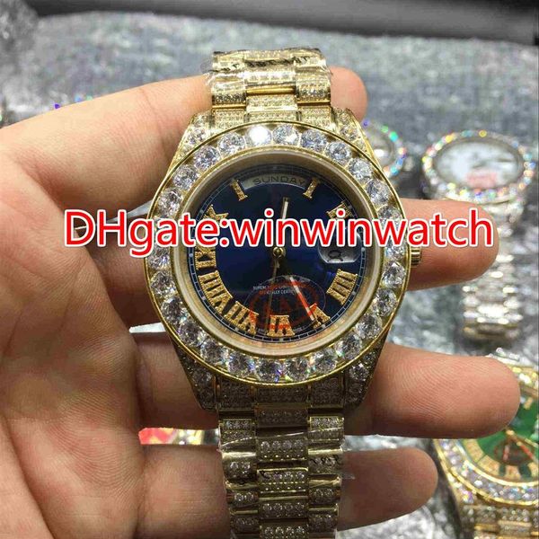 huge diamonds bezel wrist watch 43mm hip hop rappers full iced out gold case automatic watches 269f, Slivery;brown
huge diamonds bezel wrist watch 43mm hip hop rappers full iced out gold case automatic watches 269f, Slivery;brown