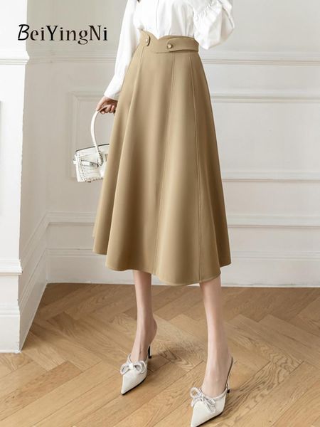 capris beiyingni swing women skirt buttons elegant korean casual solid color high street skirts woman spring summer saias mujer faldas, Black;white
capris beiyingni swing women skirt buttons elegant korean casual solid color high street skirts woman spring summer saias mujer faldas, Black;white