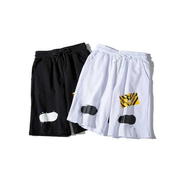36% off ow summer black speckled diagonal stripe men's and women's sports trendy capris shorts, White;black
36% off ow summer black speckled diagonal stripe men's and women's sports trendy capris shorts, White;black
