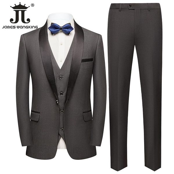 blazers (jacket + vest + pants) men suit 3 piece solid color business formal workwear groom wedding dress prom banquet party tuxedo 6xl, White;black
blazers (jacket + vest + pants) men suit 3 piece solid color business formal workwear groom wedding dress prom banquet party tuxedo 6xl, White;black