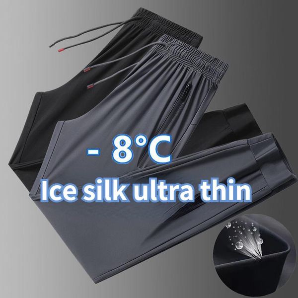 pants summer ice silk casual pants men's loose large size sports long pants thin section elastic pants for men 5xl 100kg, Black
pants summer ice silk casual pants men's loose large size sports long pants thin section elastic pants for men 5xl 100kg, Black