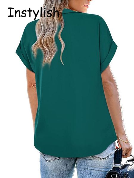 dress korean fashion chiffon blouse elegant short sleeve v neck loose shirt summer office lady solid blouse women chic women tunic, White
dress korean fashion chiffon blouse elegant short sleeve v neck loose shirt summer office lady solid blouse women chic women tunic, White