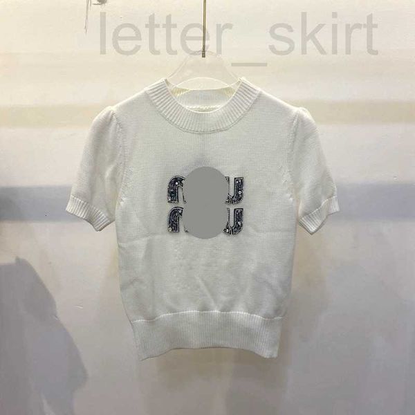 women's knits & tees designer shiny series~early spring new fashionable hand nail drill princess round neck knitted reduces age and loo, White
women's knits & tees designer shiny series~early spring new fashionable hand nail drill princess round neck knitted reduces age and loo, White