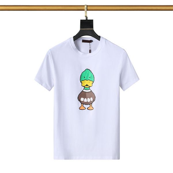 2023 new men's t shirt duck cotton t-shirt men's and women's football loose short sleeves, White;black
2023 new men's t shirt duck cotton t-shirt men's and women's football loose short sleeves, White;black