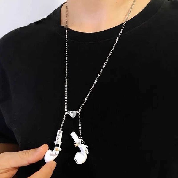 pendant necklaces punk anti-loss headphone necklace for women daisy flower astronaut star heart pendant chain choker jewelry gift accessorie, Silver
pendant necklaces punk anti-loss headphone necklace for women daisy flower astronaut star heart pendant chain choker jewelry gift accessorie, Silver