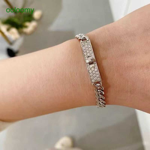 hemres designer gold bracelet for women full diamond bracelet women's summer fashion ins small design light luxury cuban chain plating, Black
hemres designer gold bracelet for women full diamond bracelet women's summer fashion ins small design light luxury cuban chain plating, Black