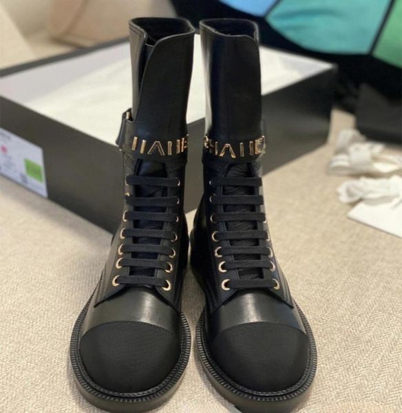 women039s designer boots metal letter logo middle boots fashion black leather shoes thick heels6679577
women039s designer boots metal letter logo middle boots fashion black leather shoes thick heels6679577
